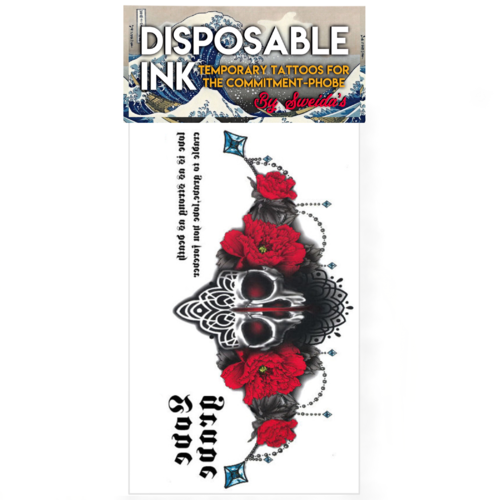 Disposable (Removable) Tattoo Ink - Bone Collector
