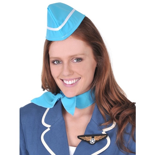 Air Hostess Flight Attendant Costume Set