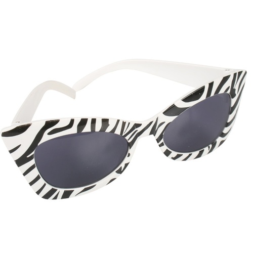 Marilyn Party Glasses - Zebra