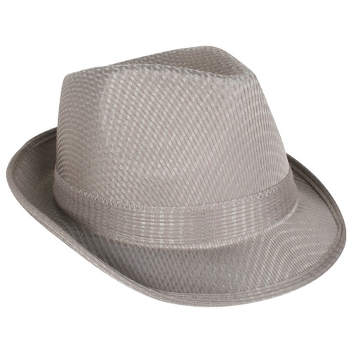 Trilby style Hat Grey