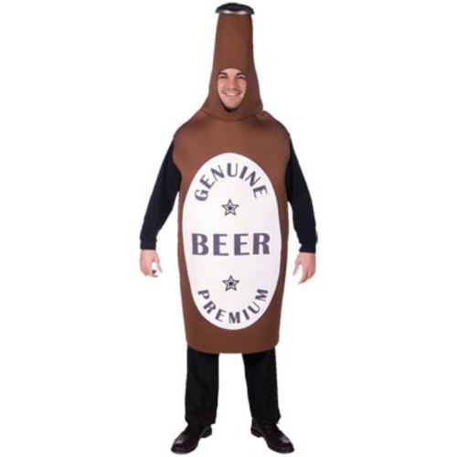 Beer Bottle Mascot Costume