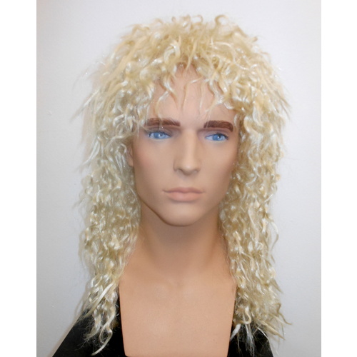 Rockabilliy Rocker Style Wig Blonde Unisex