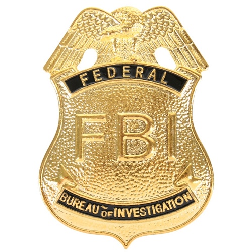 FBI Gold  Badge