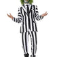Beetlejuice black and white stripe deluxe suit