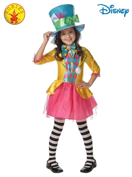 MAD HATTER GIRLS DELUXE COSTUME CHILD