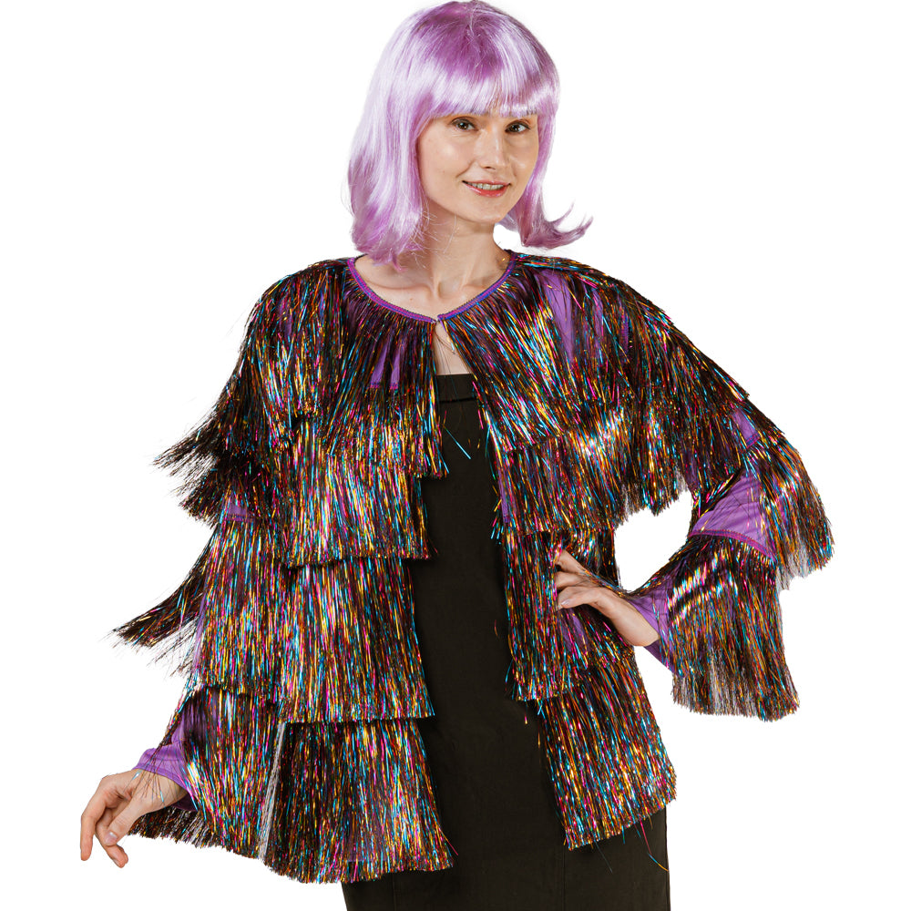 Tinsel Festival Jacket rainbow