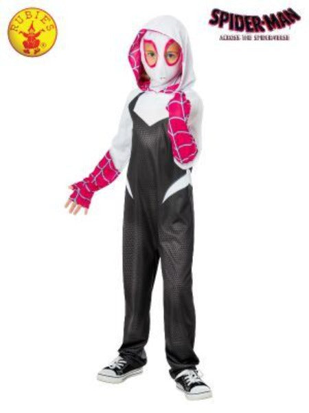 SPIDER GWEN SPIDER-VERSE DELUXE COSTUME, CHILD