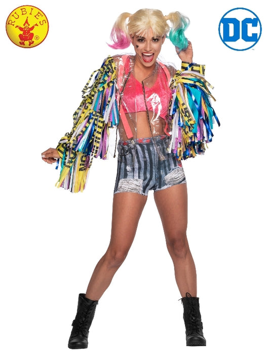 HARLEY QUINN BIRDS OF PREY COSTUME, ADULT