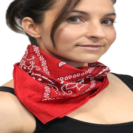 Cowboy Bandanna RED