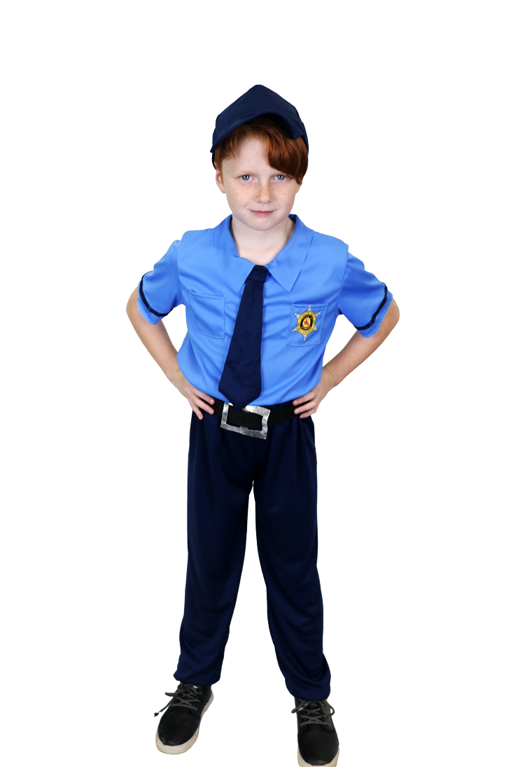Law Enforcement Police Officer Costume Child Size