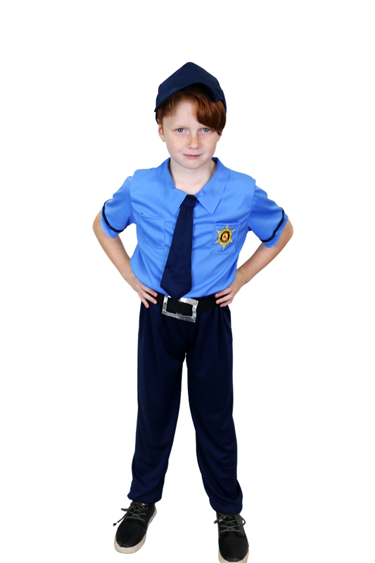Law Enforcement Police Officer Costume Child Size