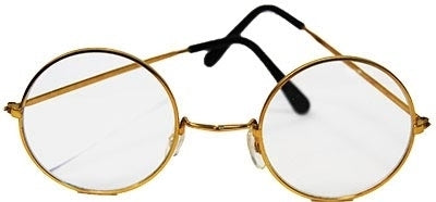 Lennon/Santa Round Glasses - Clear