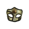 Mens Masquerade Mask Gold Black