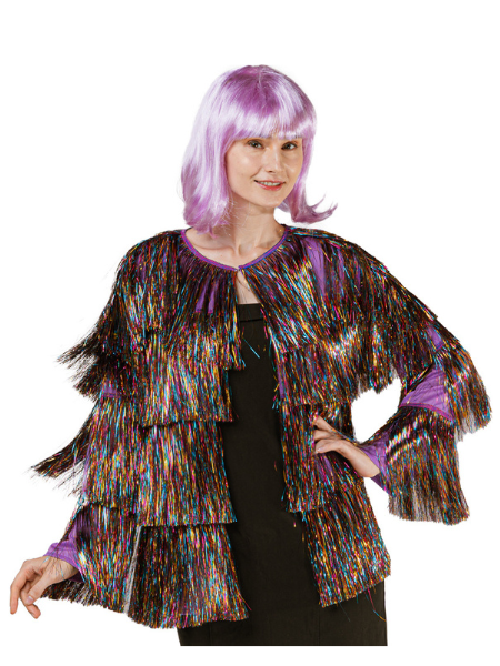 Tinsel Festival Jacket rainbow