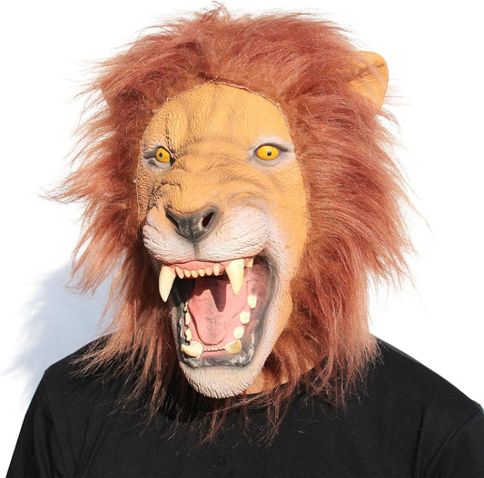 Lion latex mask